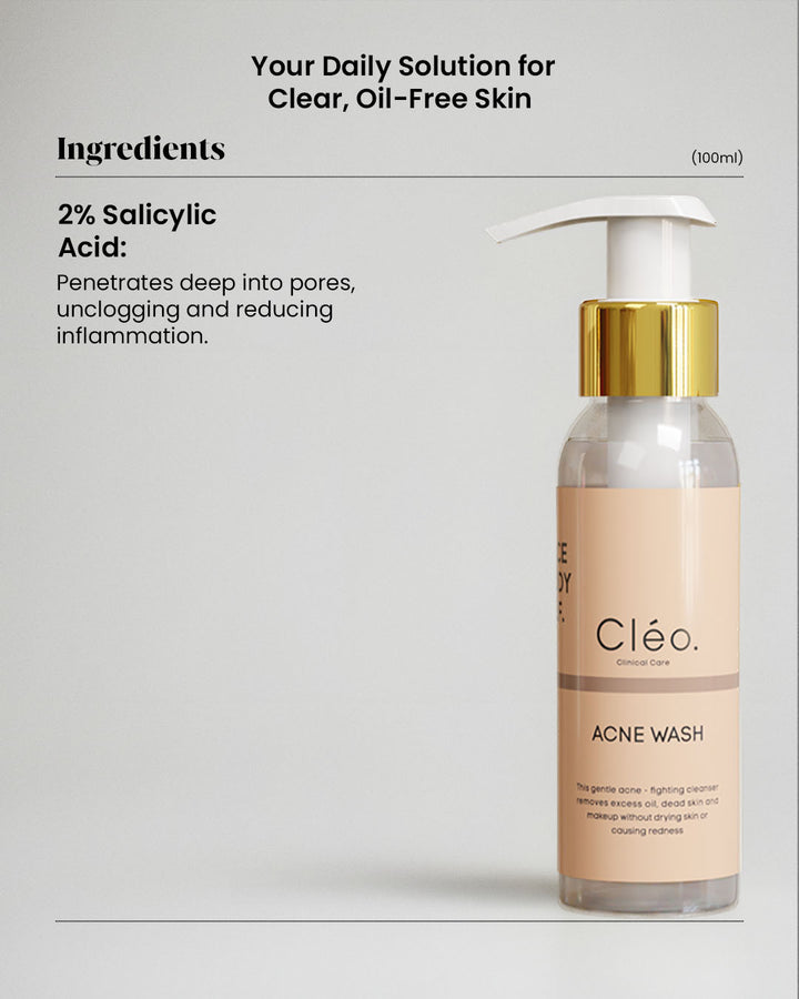 Acne Wash cosmetics skin care