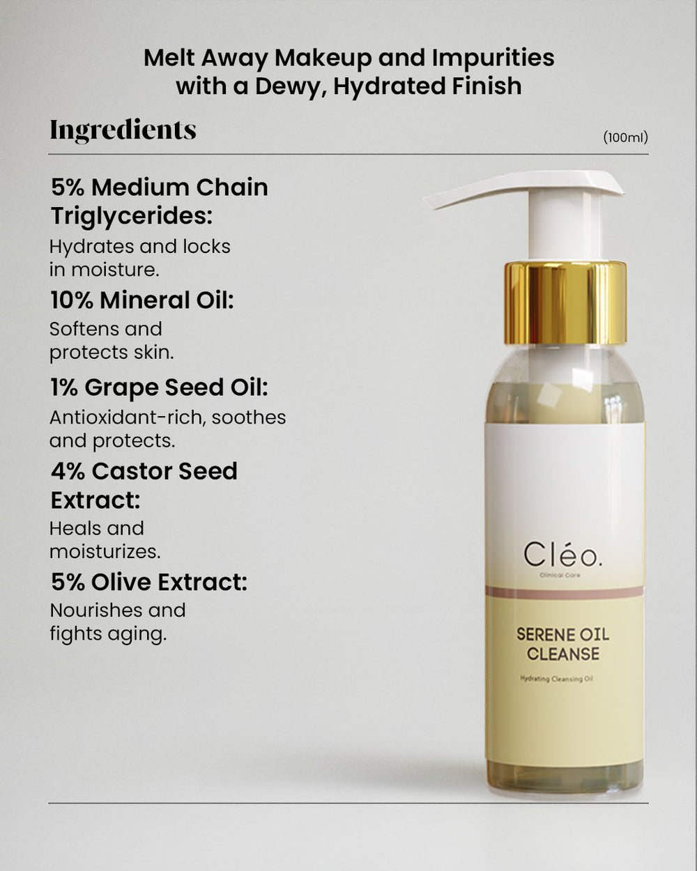 Serene Oil Cleanser